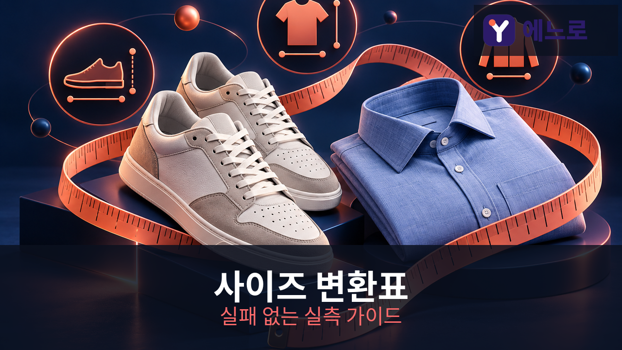 일본 사이즈 변환표
