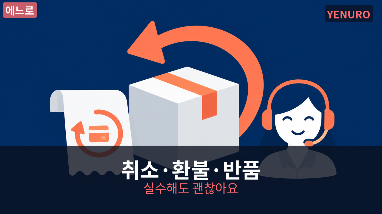 에느로 구매대행 주문 진행 과정