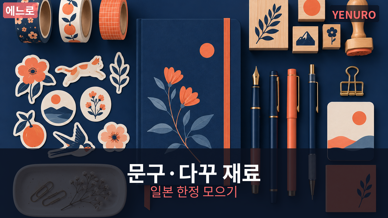 일본 문구 다꾸 수공예 직구