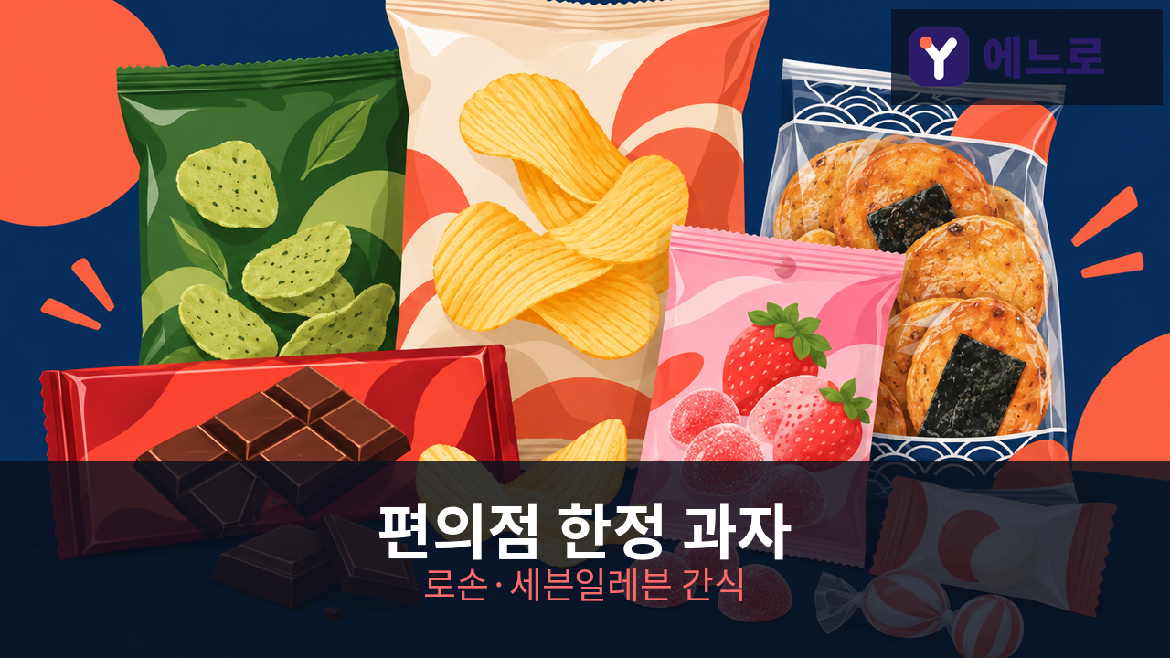 일본 편의점 한정 과자