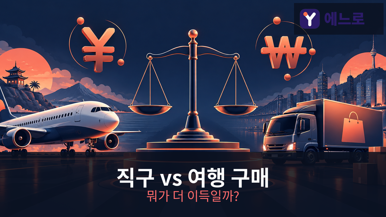 일본 직구 vs 여행