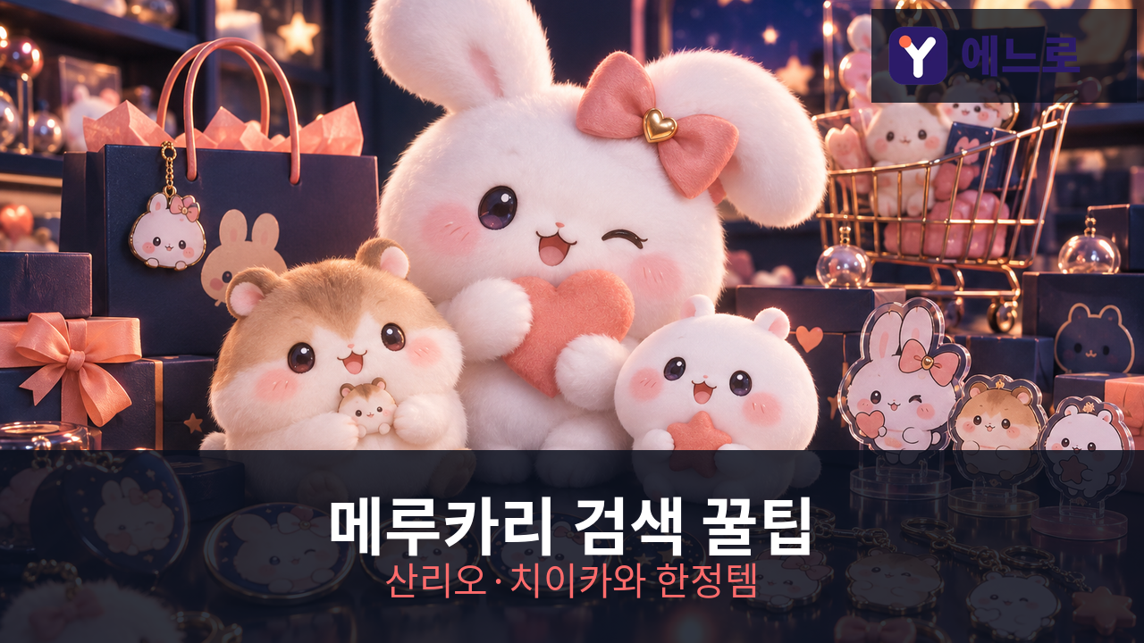 메루카리 검색 꿀팁